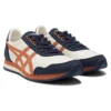 Dualio Marathon-Laufschuhe „Weiß Navy Orange”