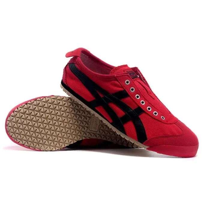 Mexico 66 Slip-On „Schwarz Rot”