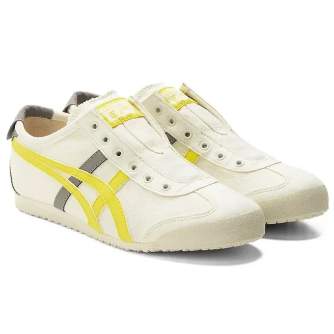 Mexico 66 Slip-On „Weiß Gelb Grau”