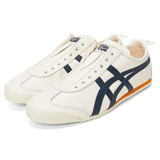 Mexico 66 Slip-On „Weiß Navy Gelb”